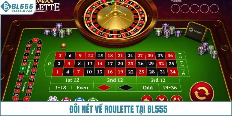 Roulette BL555 là trò chơi giải trí đỉnh cao