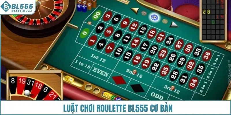 Luật chơi Roulette BL555 cơ bản