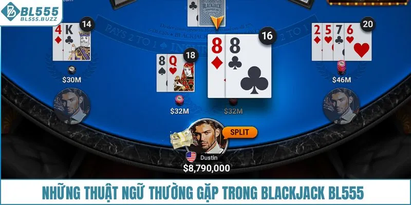 Những thuật ngữ thường gặp trong Blackjack BL555